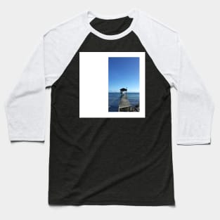 the bay and the house that is the beach in ecopop landscape photography Baseball T-Shirt